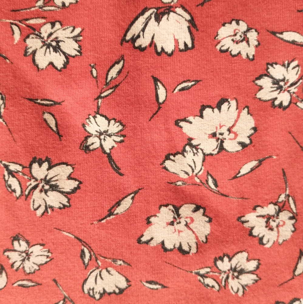 Pact organic cotton fit and flare red floral dress - Picture 6 of 6